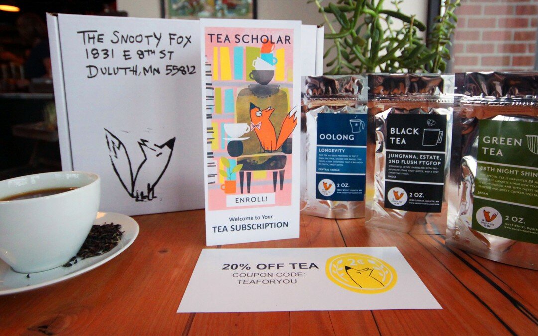 Introducing Snooty Fox Tea Subscriptions